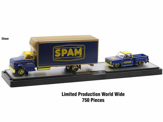 Auto Haulers 3 Piece set of  Diecast Model Auto Transport/Car Hauler 