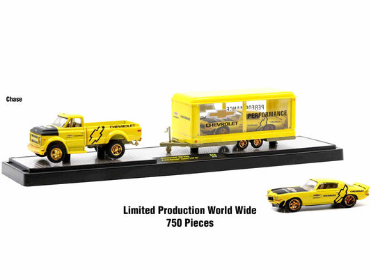 Auto Haulers 3 Piece set of  Diecast Model Auto Transport/Car Hauler 