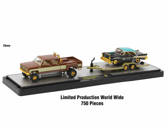 Brand new 1/64 scale diecast models of Auto Haulers Set of 3 Trucks Release 67 Limited Edition to 9600 pieces Worldwide die cast models by M