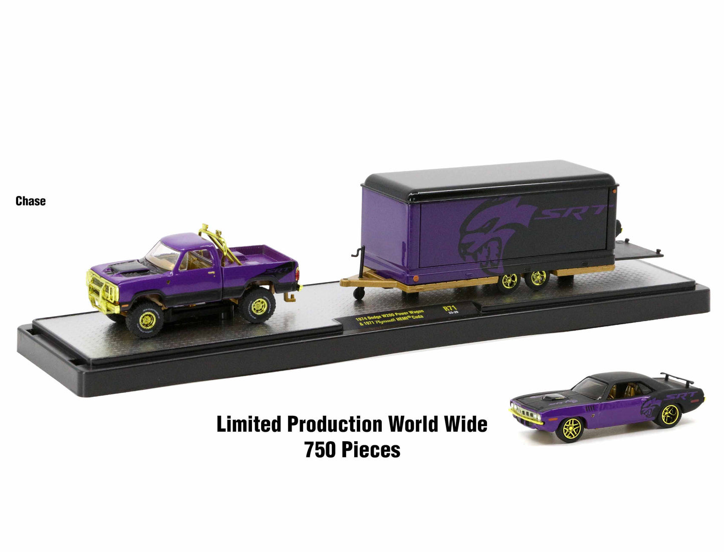 Brand new 1/64 scale diecast models of Auto Haulers Set of 3 Trucks Release 71 Limited Edition to 9600 pieces Worldwide die cast models by M