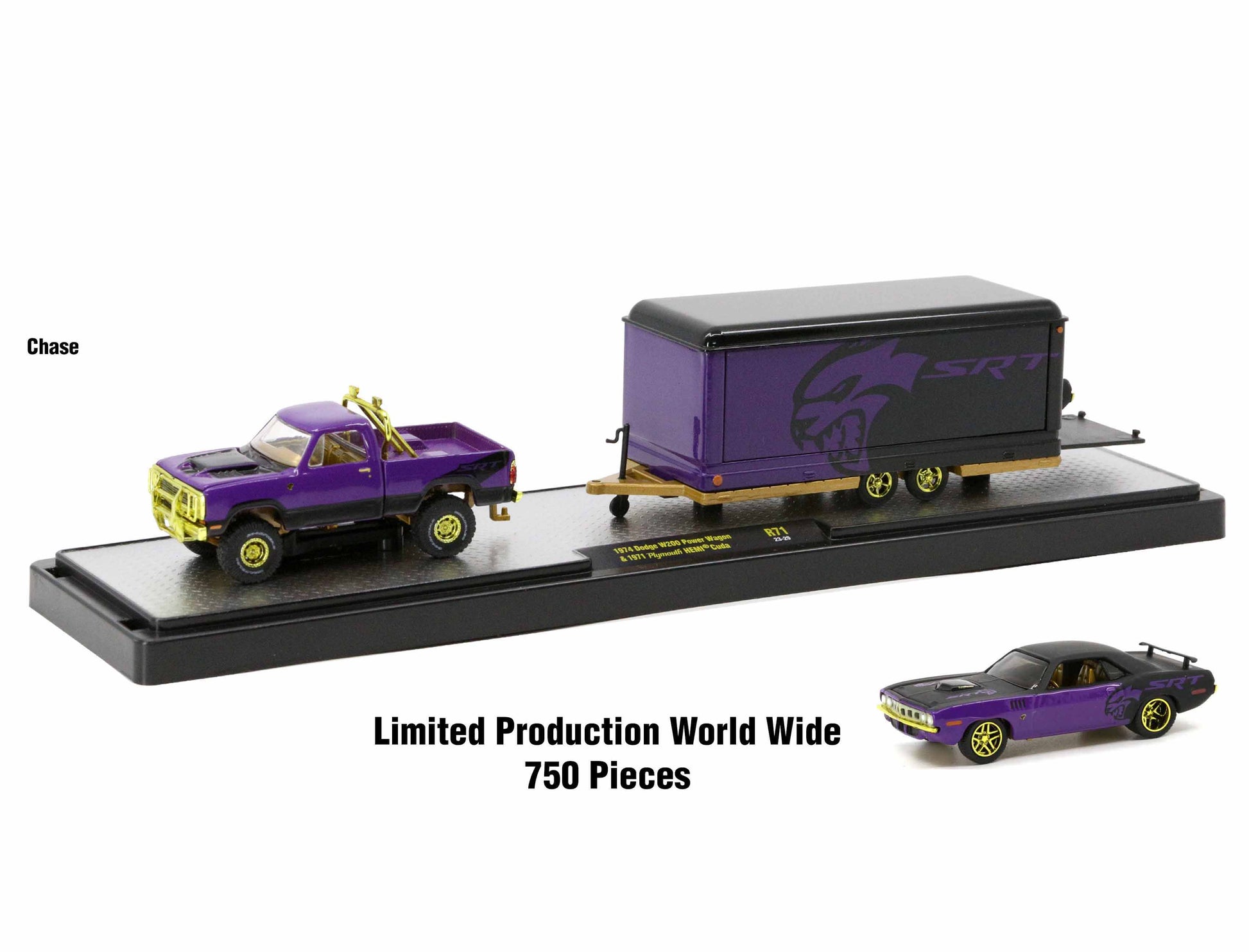 Brand new 1/64 scale diecast models of Auto Haulers Set of 3 Trucks Release 71 Limited Edition to 9600 pieces Worldwide die cast models by M