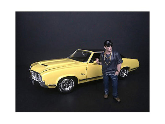 Brand new 1/24 scale of "Hanging Out II" Juan Figurine for 1/24 Scale Models by American Diorama.
 Comes in a blister pack.
<