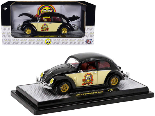 1952 Volkswagen Beetle Deluxe Black Diecast Model Car 