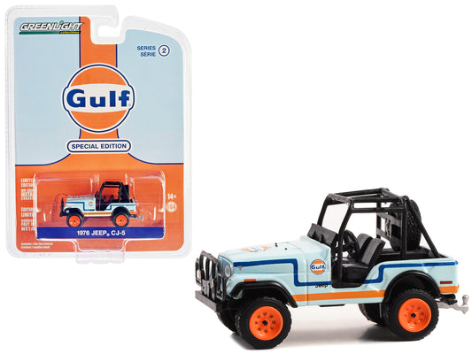 1976 Jeep CJ-5 Blue Diecast Model Car 