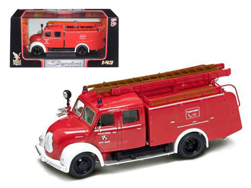 1961 Magirus Deutz Mercur Red Diecast Model Car 