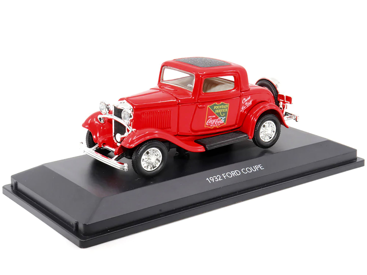 1932 Ford Coupe Coca Red Diecast Model Car Coca-Cola