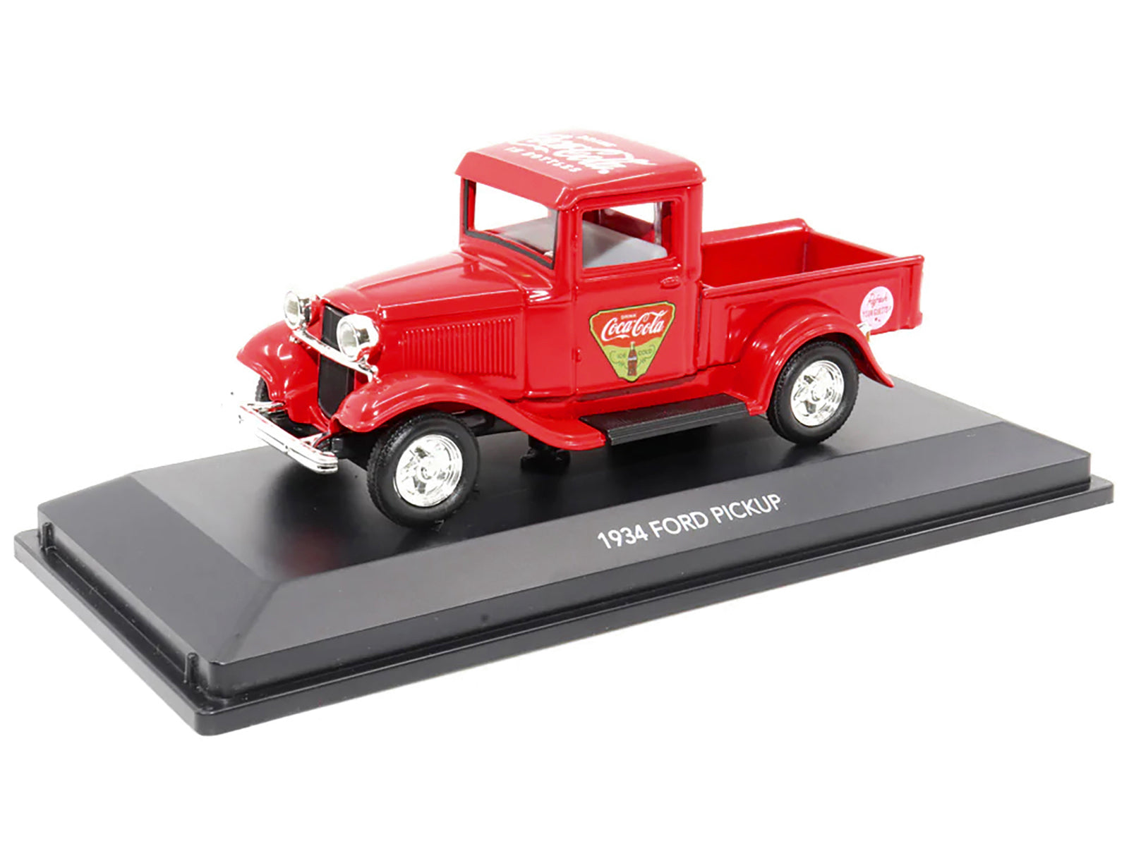 1934 Ford   Red Diecast Model Pickup Truck Coca-Cola