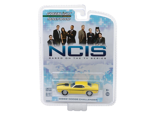 1970 Dodge Challenger R Yellow Diecast Model Car NCIS