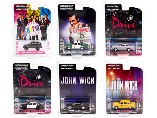 Hollywood Series Set of  Diecast Model Car/Truck Set 
