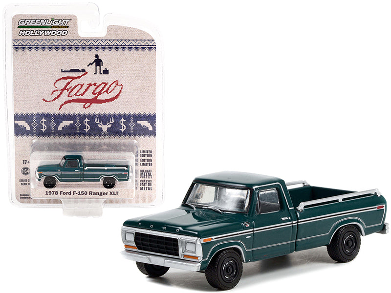 1978 Ford F-150 Green Diecast Model Pickup Truck 