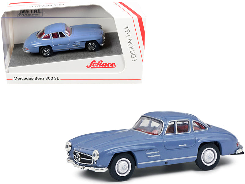 Brand new 1/64 scale diecast car model of Mercedes Benz 300 SL Blue with Red Interior die cast model car by Schuco.
Bra