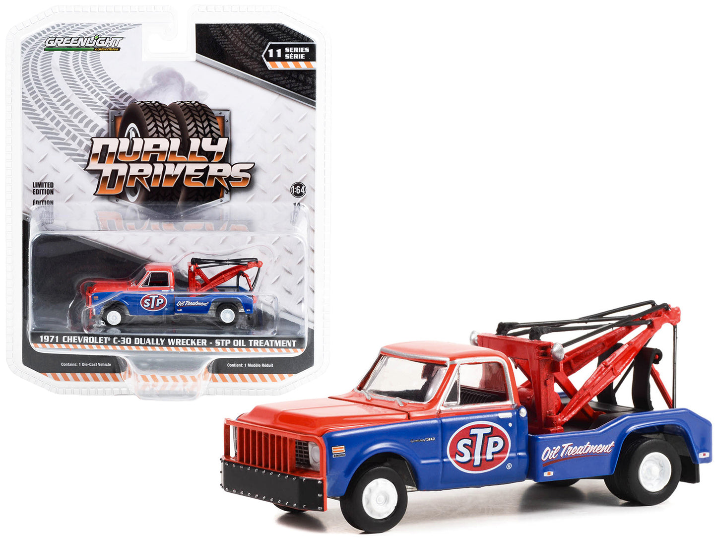 1971 Chevrolet C-30 Red Diecast Model Tow Truck 