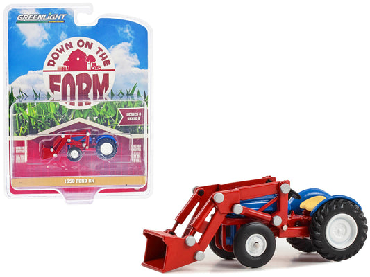 1950 Ford 8N Tractor Blue Diecast Model Tractor 