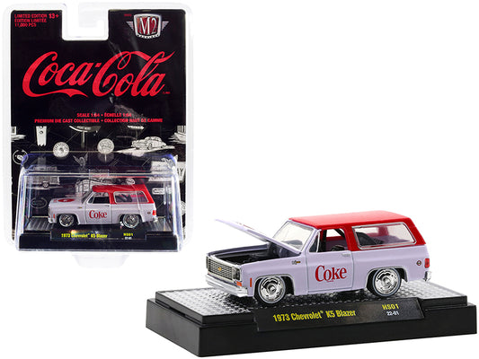 1973 Chevrolet K5 Blazer White Diecast Model Car Coca-Cola