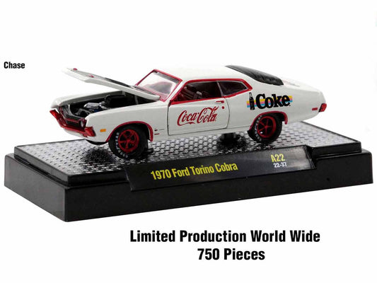 Brand new 1/64 scale diecast car models of Coca-Cola Set of 3 pieces Release 22 Limited Edition to 8750 pieces Worldwide die cast model cars