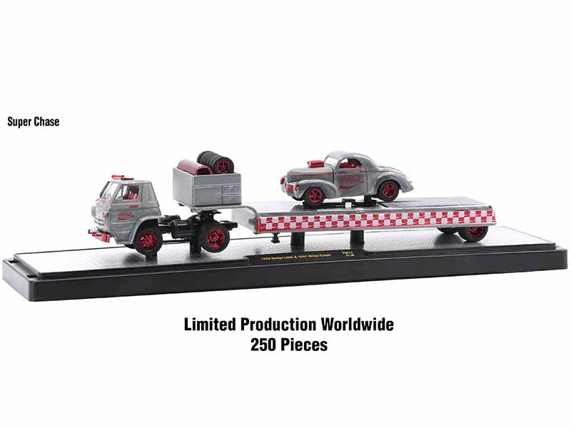Brand new 1/64 scale diecast models of Auto Haulers 3 Sodas Set of 3 pieces Release 14 Limited Edition to 8400 pieces Worldwide die cast mod
