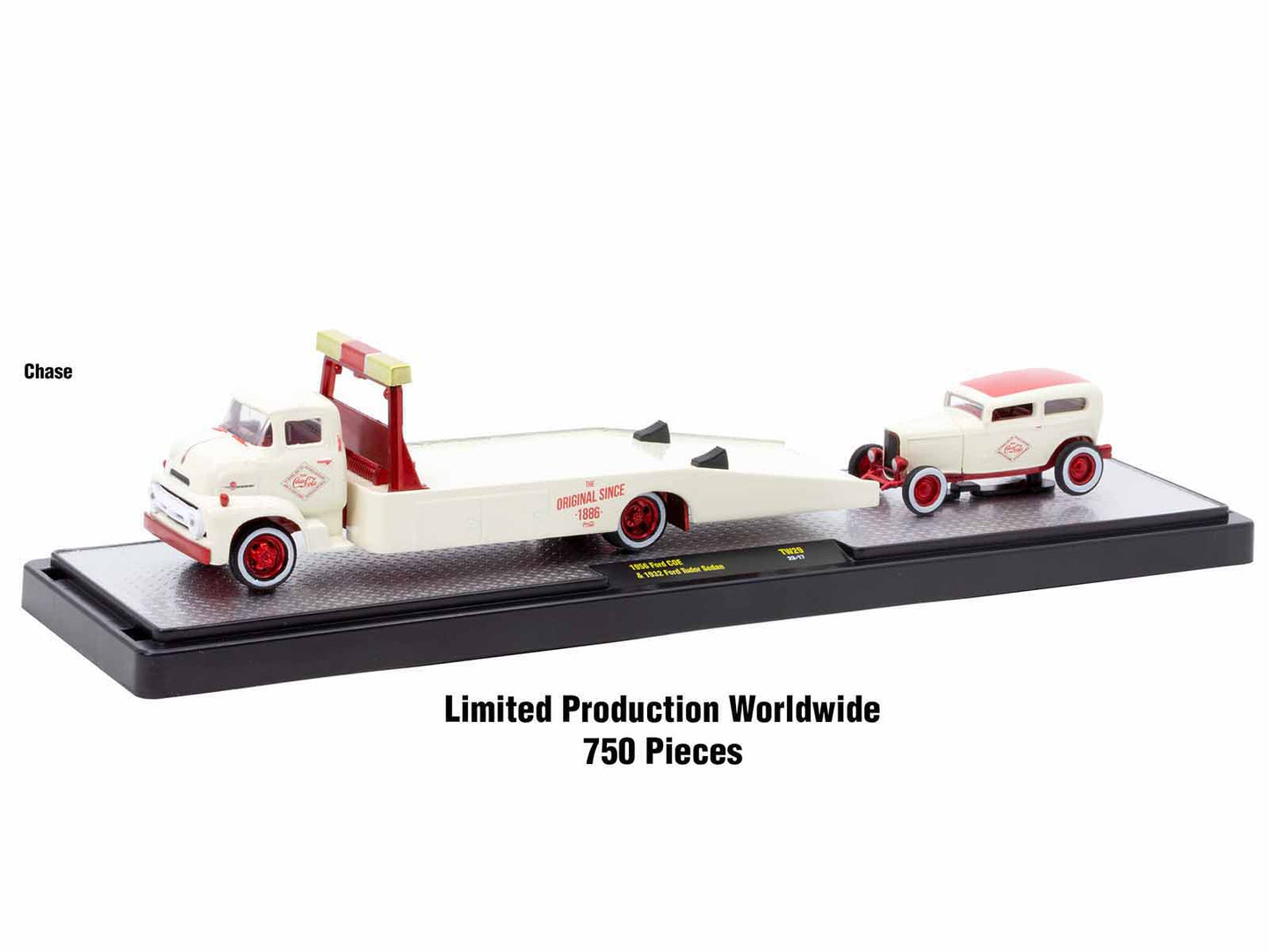 Auto Haulers 3 Piece set of  Diecast Model Auto Transport/Car Hauler Coca-Cola