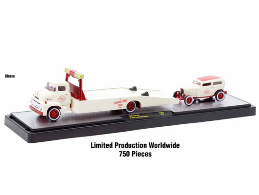 Auto Haulers 3 Piece set of  Diecast Model Auto Transport/Car Hauler Coca-Cola