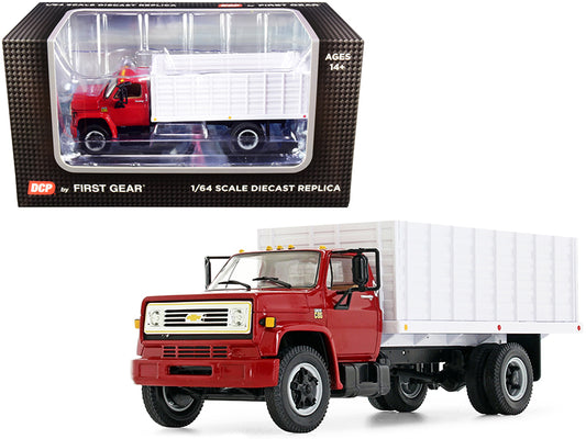 Chevrolet C65 Grain  Red Diecast Model Grain Truck 