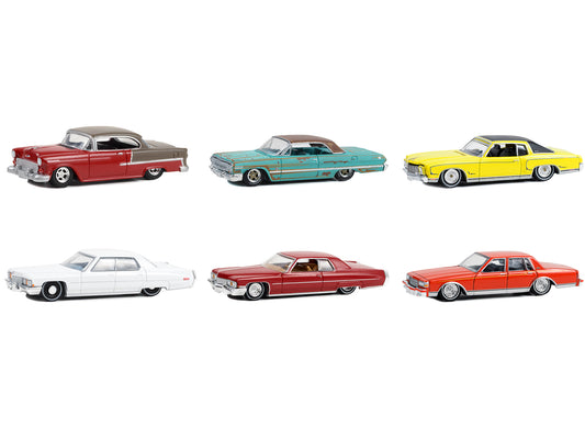 California Lowriders  Diecast Model Car/Truck Set Lowriders