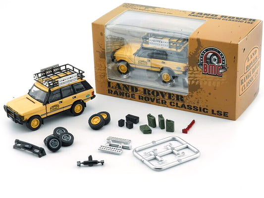 Land Rover Range Rover Yellow Diecast Model Car 