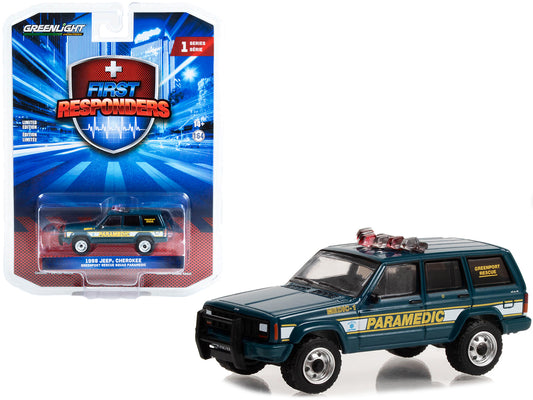 1998 Jeep Cherokee  Squad Diecast Model Car 