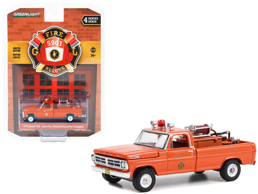 1972 Ford F-250 Red Diecast Model Pickup Truck 