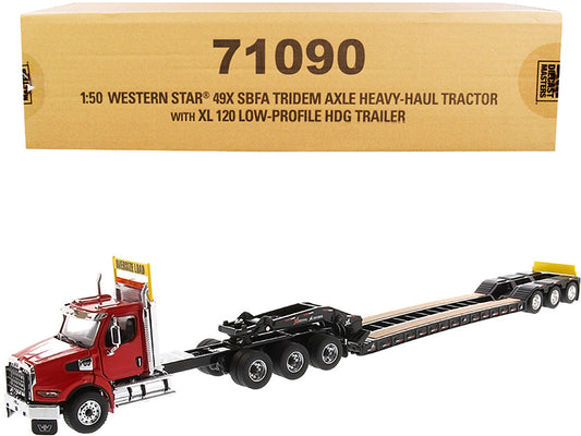 Western Star 49X SBFA Red Diecast Model Truck Tractor 