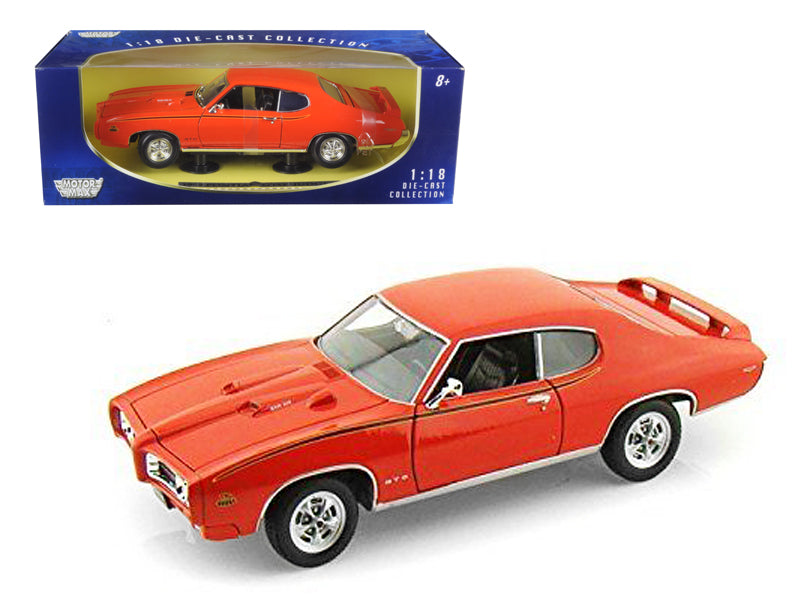 1969 Pontiac GTO Judge Orange Diecast Model Car 