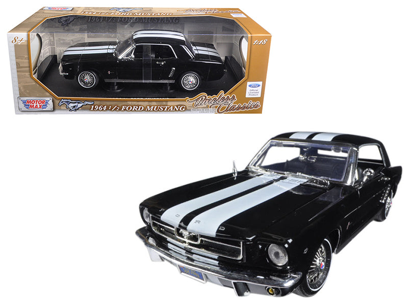 1968 1/2 Ford Mustang Black Diecast Model Car 