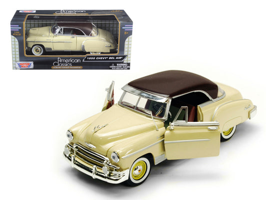 1950 Chevrolet Bel Air Cream Diecast Model Car 