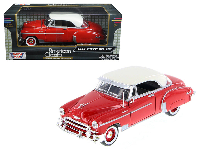 1950 Chevrolet Bel Air Red Diecast Model Car 