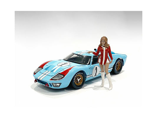 Brand new 1/18 scale of "Race Day 2" Figurine V for 1/18 scale models by American Diorama.
 Brand new box.
 Comes in a bli