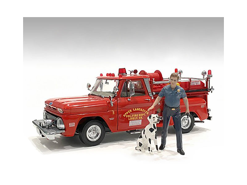Firefighters Fire Dog Training   Model Firefighter Figure First Responders