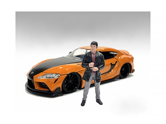 Figurine of   Model Car Meet Figure 