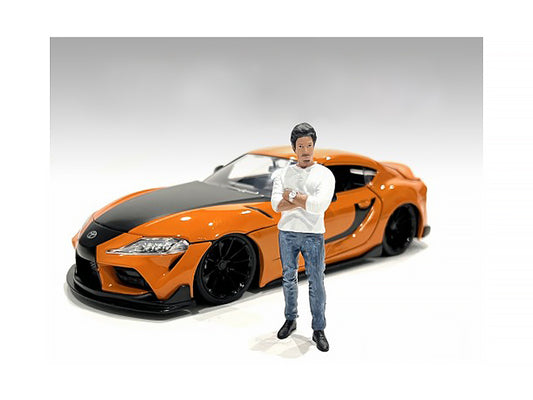 Figurine of   Model Car Meet Figure 
