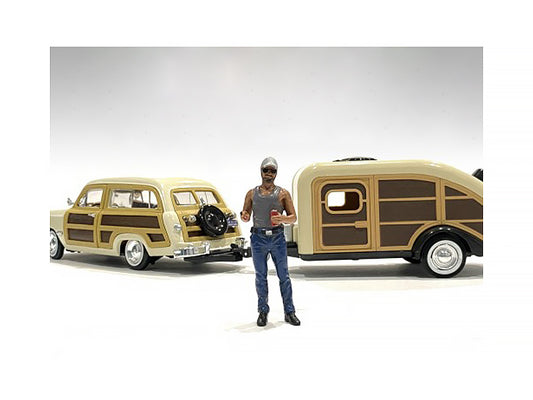Campers Figurine 5 for   Model Camper Figures Camping & Outdoors