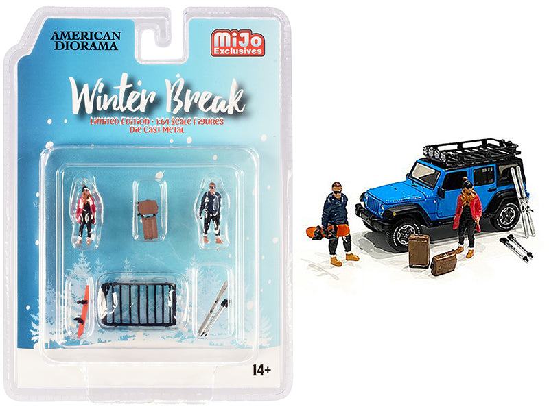 Set of  Diecast Model Lifestyle Figure 