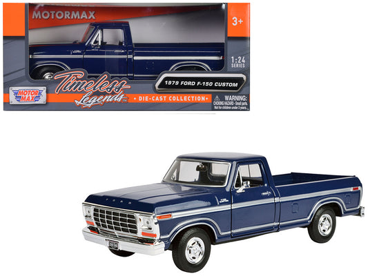 1979 Ford F-150 Blue Diecast Model Pickup Truck 