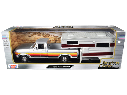 1979 Ford F-150 Silver Diecast Model Pickup Truck