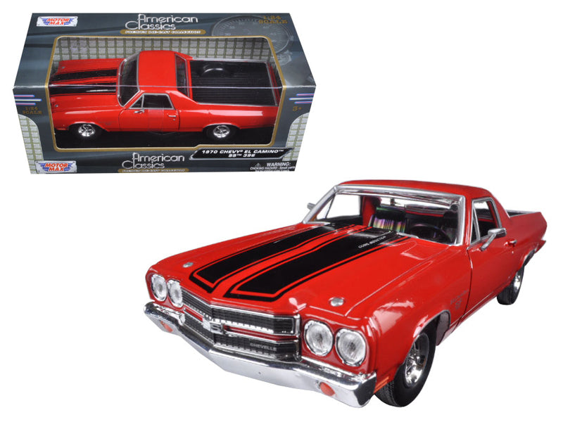 1970 Chevrolet El Camino Red Diecast Model Car 