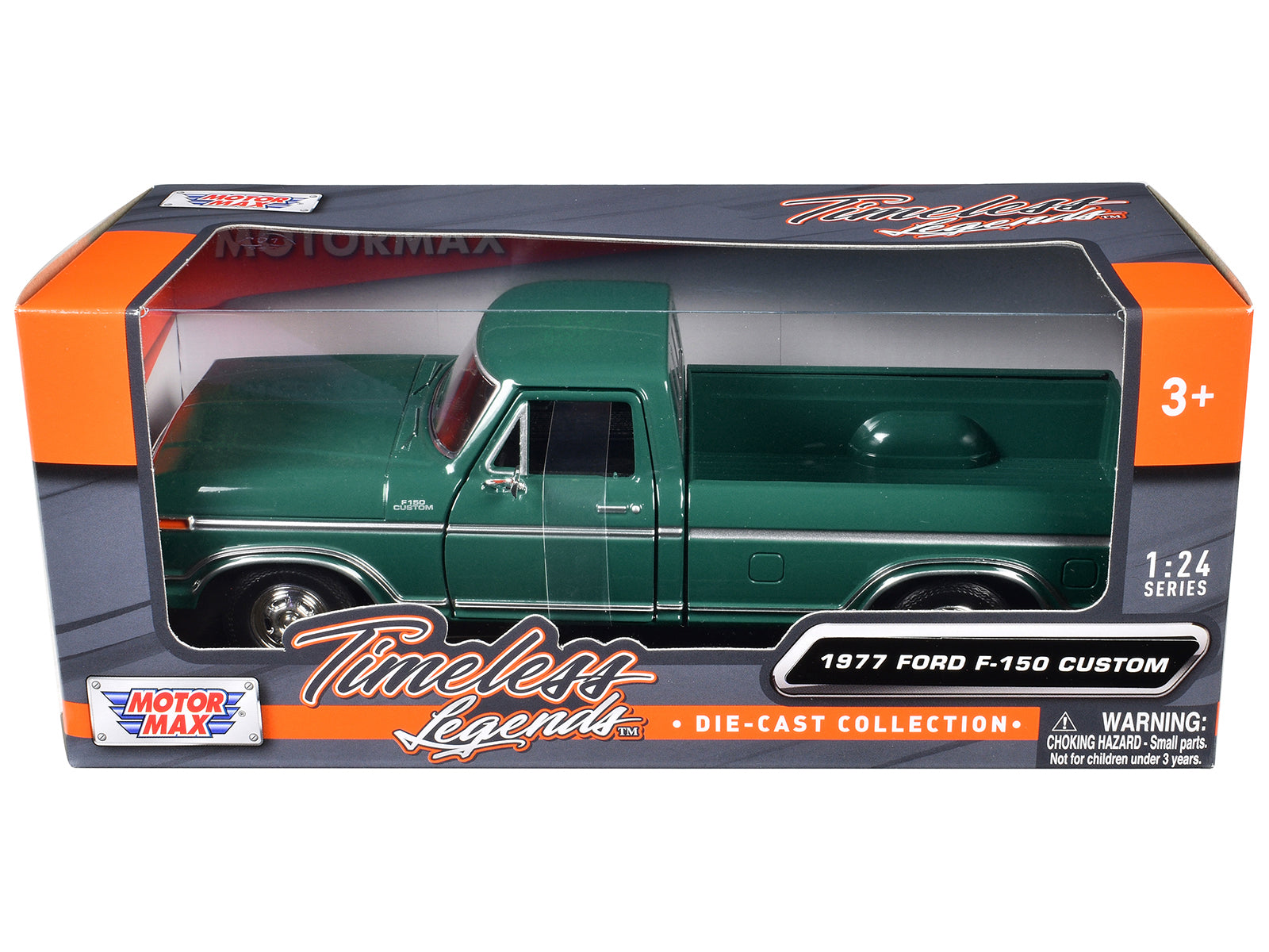 1977 Ford F-150 Green Diecast Model Pickup Truck