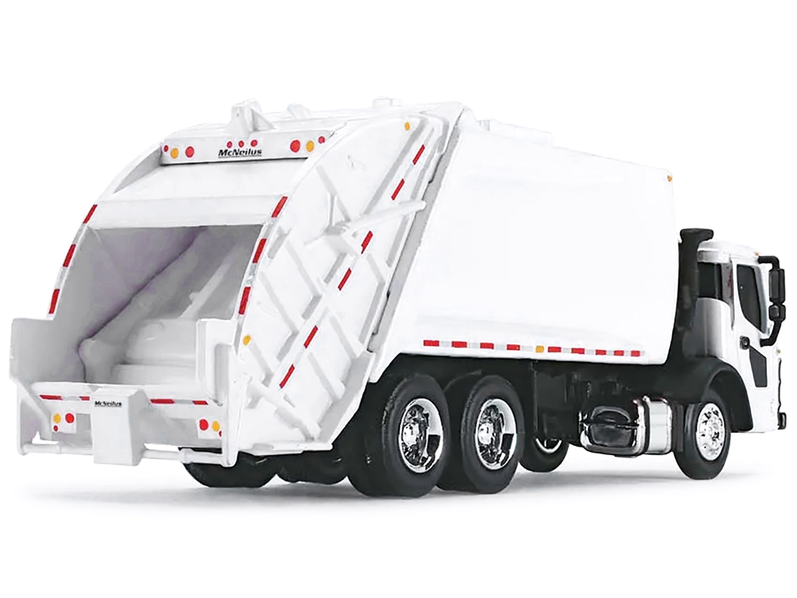 Mack LR w McNeilus White Diecast Model Tractor Trailer 