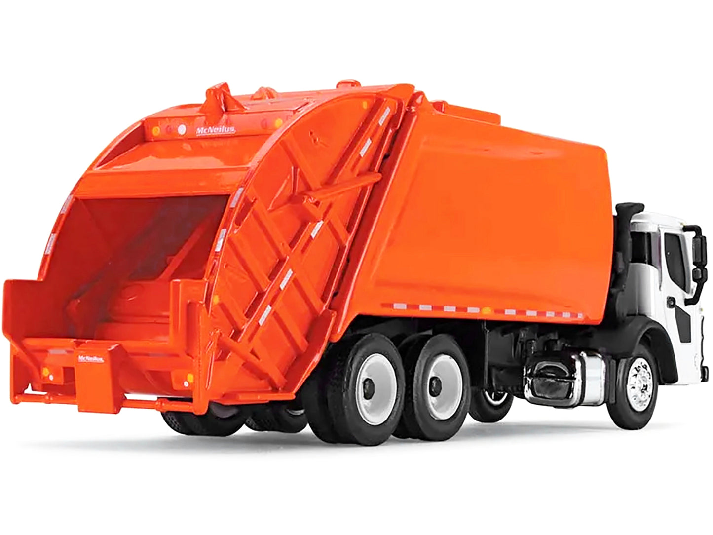 Mack LR w McNeilus Orange Diecast Model Tractor Trailer 