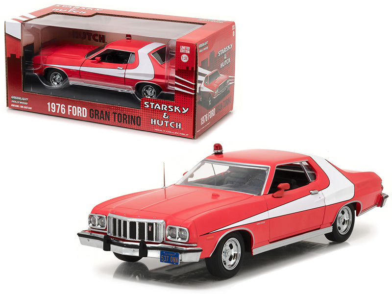 1976 Ford Gran Torino Red Diecast Model Car Starsky and Hutch (1975-1979)