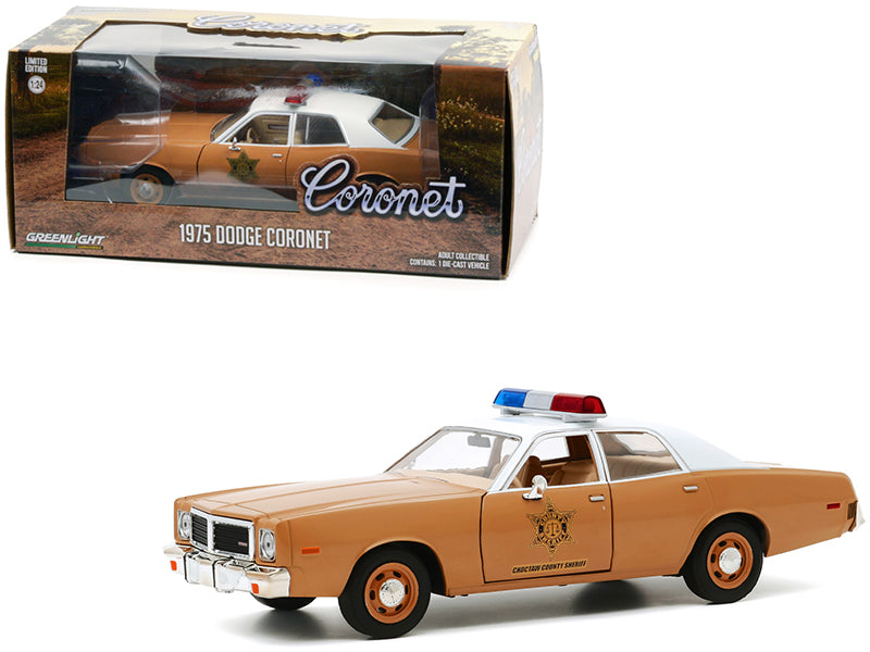 1975 Dodge Coronet  Brown Diecast Model Car 