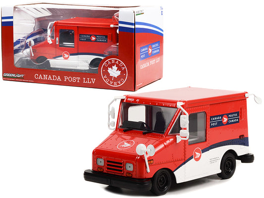 Canada Post LLV Long Red Diecast Model Mail Delivery Vehicle 