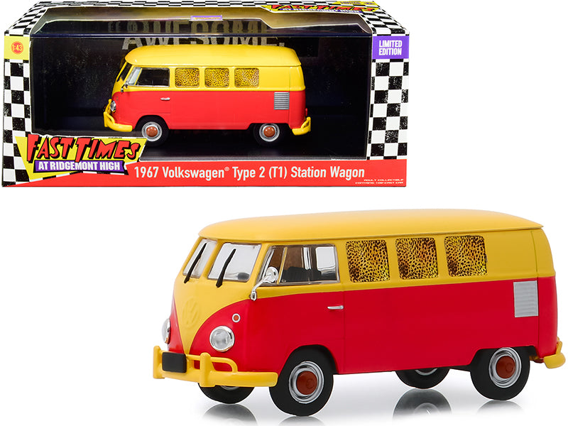 1967 Volkswagen Type 2 Yellow Diecast Model Van Fast Times at Ridgemont High (1982)