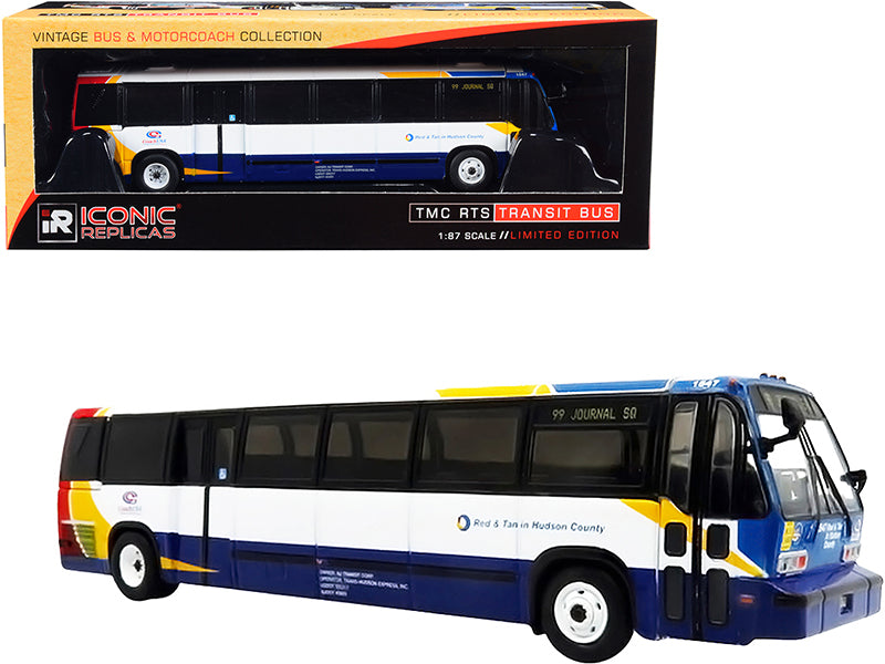 1999 TMC RTS Transit Red Diecast Model Bus 