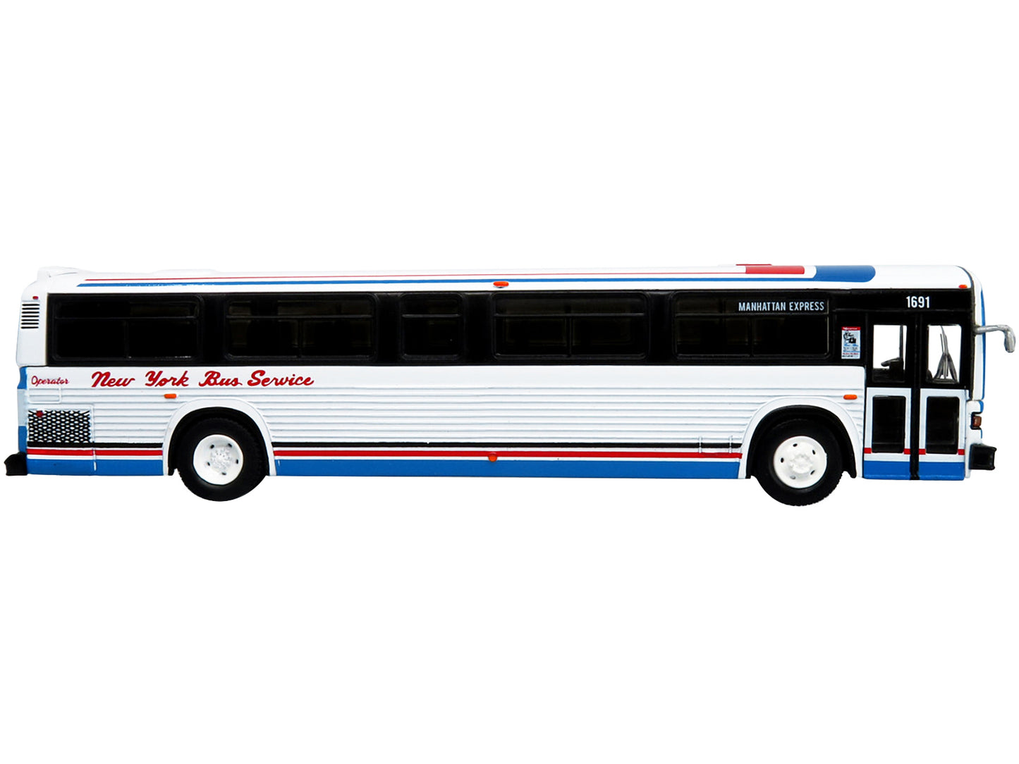 1989 MCI Classic Transit  Diecast Model Bus 